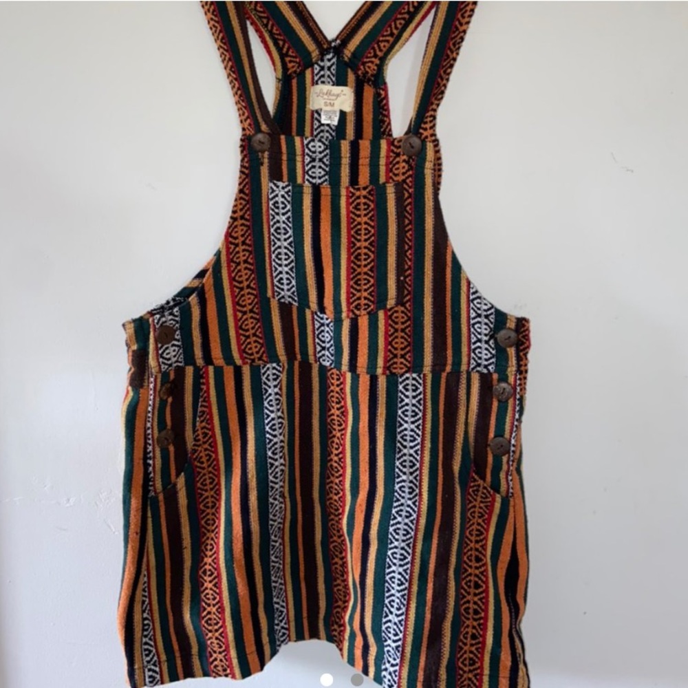 Boho overall dress